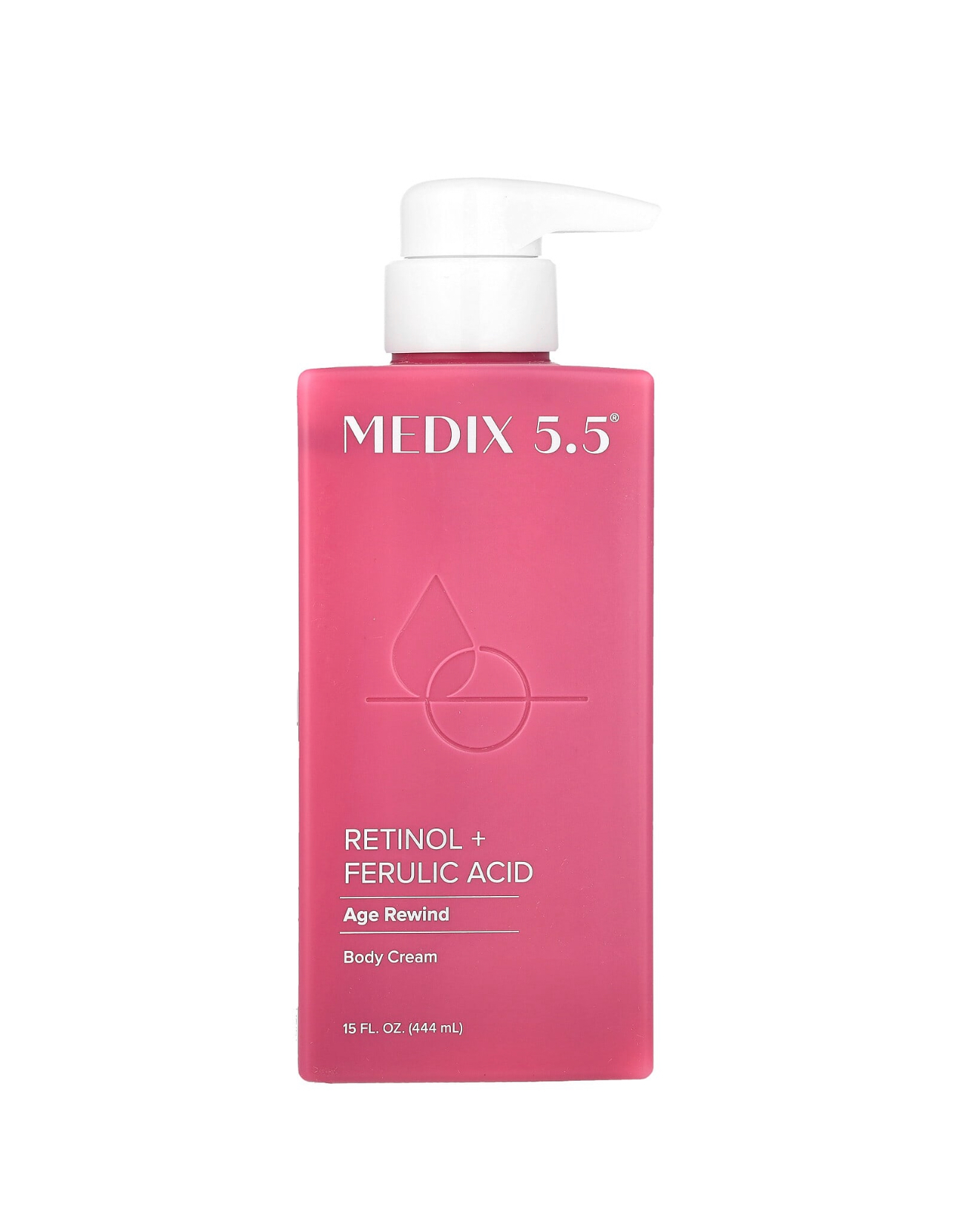 Medix 5.5, Crème pour le corps, Anti-âge, Rétinol et acide férulique, 444 ml
