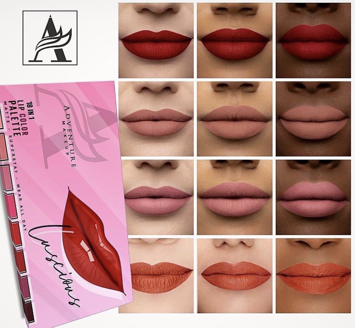 Adventure Makeup – Palette Blush & Lèvres 18 en 1 Luscious – Image 5