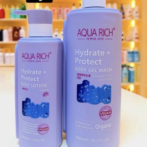 Pack Duo Aqua Rich Hydrate + Protect — Gel Douche + Lotion Corps