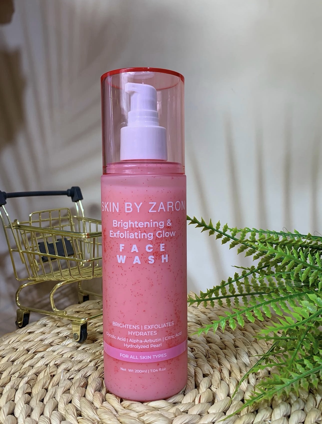 Skin By Zaron — Brightening & Exfoliating Glow Face Wash – Image 3
