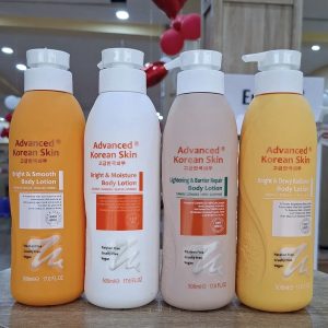 Lait corporel Advanced Korean Skin 500 ml – Lotion hydratante corps – Plusieurs variantes