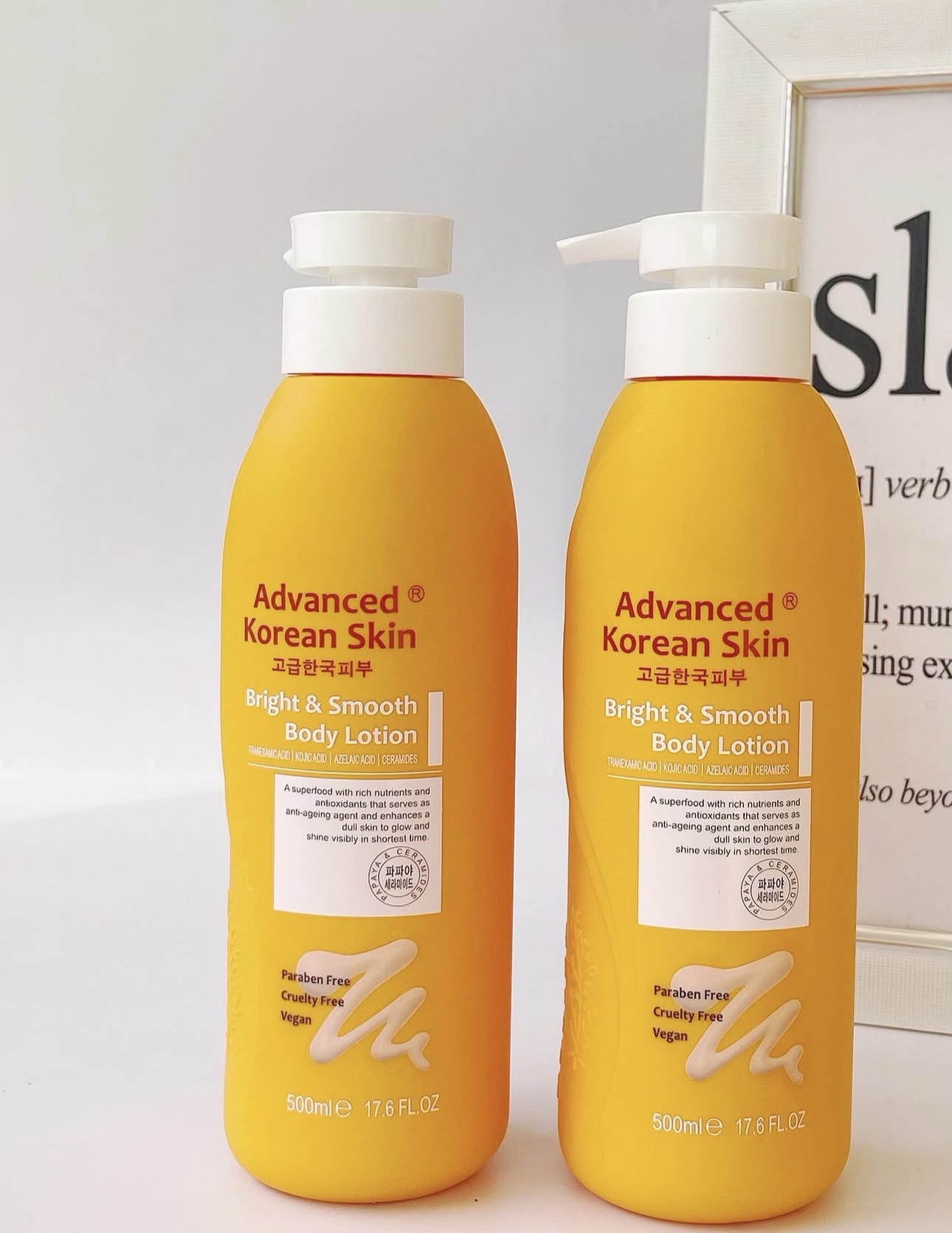 Lait corporel Advanced Korean Skin 500 ml – Lotion hydratante corps – Plusieurs variantes – Image 4