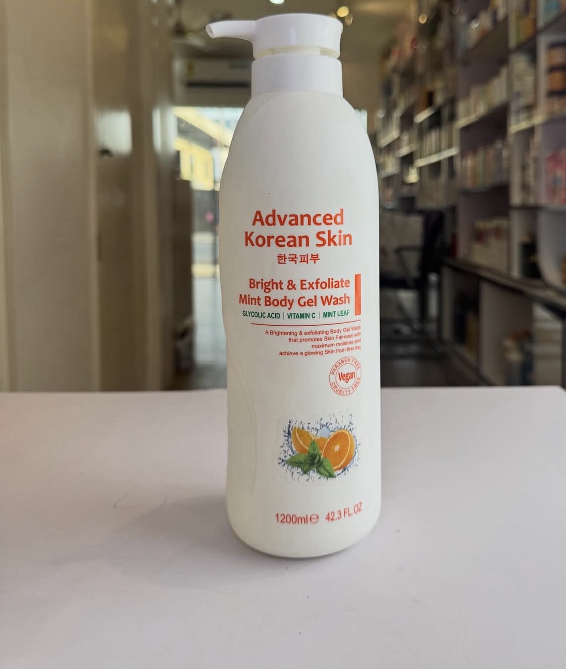 Advanced Korean Skin Body Gel Wash — 1200 ml – Image 4