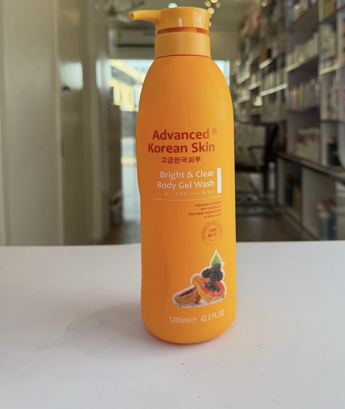 Advanced Korean Skin Body Gel Wash — 1200 ml – Image 3