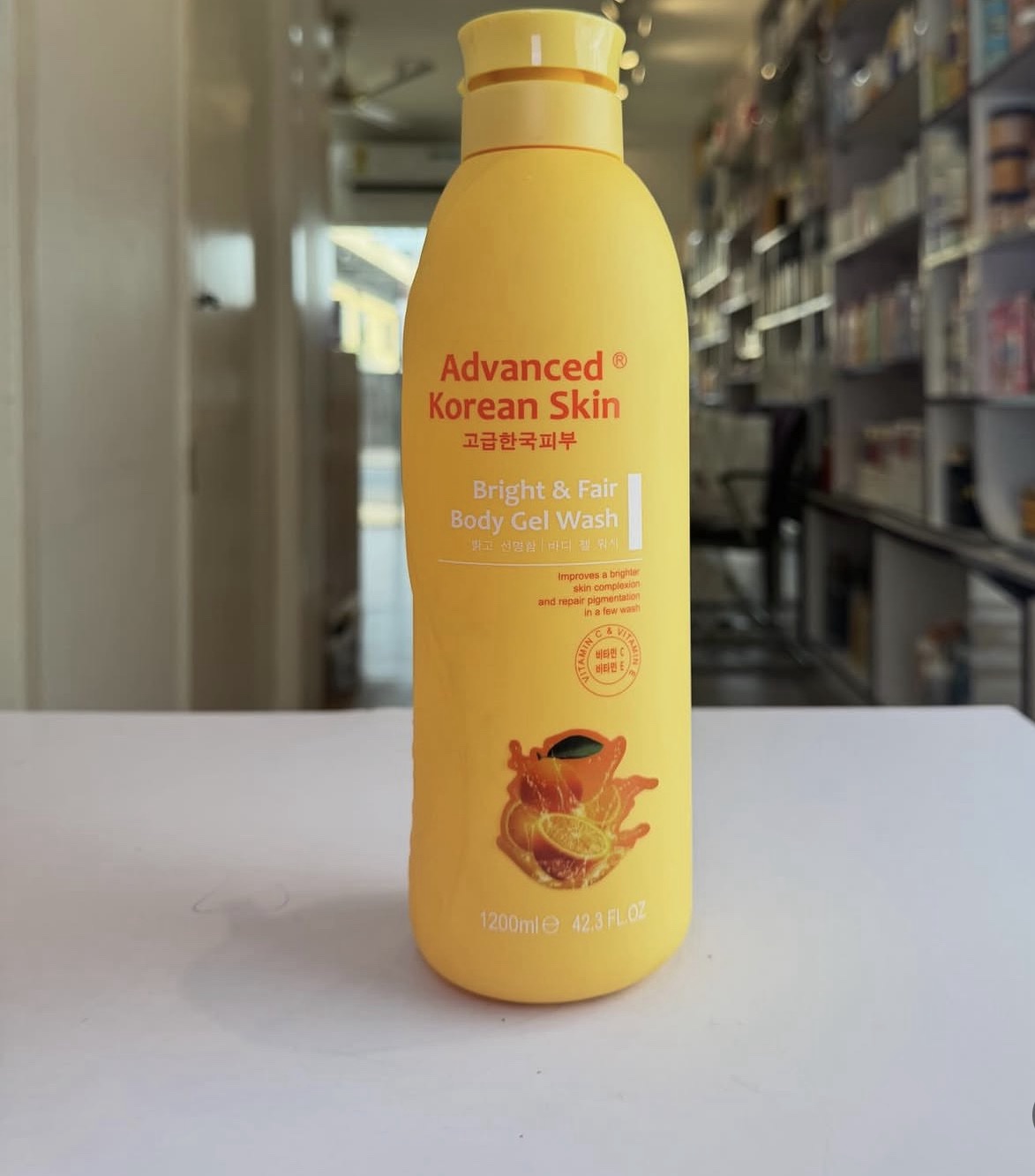 Advanced Korean Skin Body Gel Wash — 1200 ml – Image 2